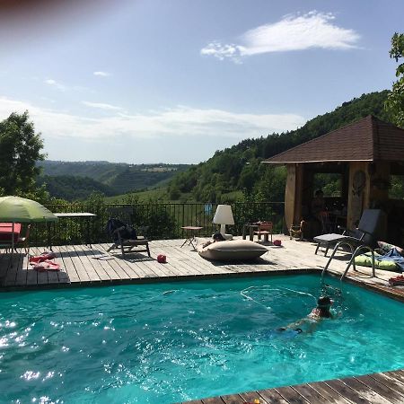 Gite Libertalia Salles-la-Source Exteriér fotografie