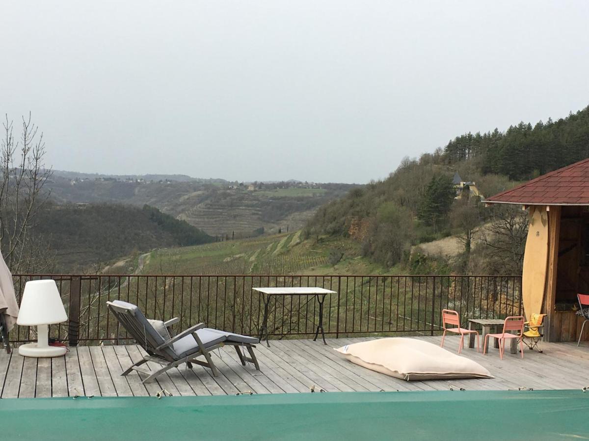 Gite Libertalia Salles-la-Source Exteriér fotografie